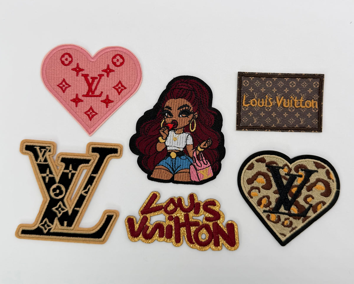 6PC “LV” “Sexy girl” Patch set