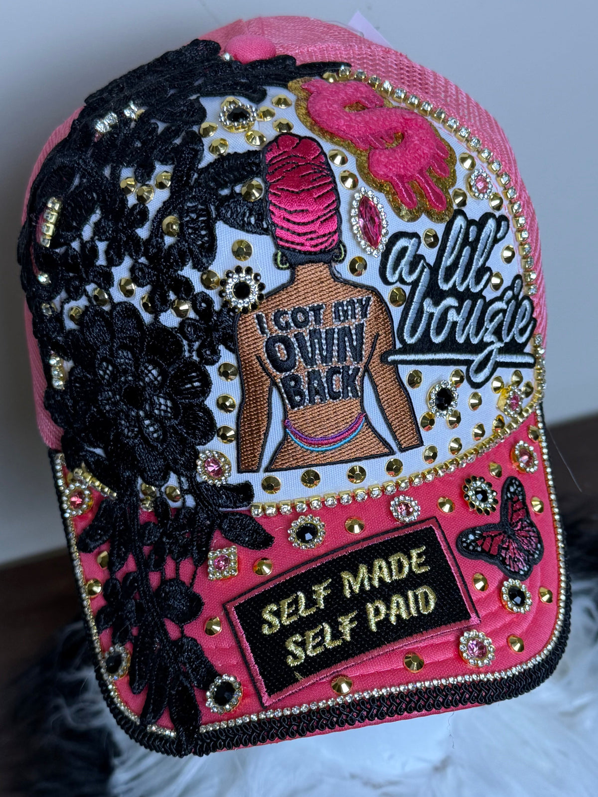 “I GOT MY OWN BACK” CUSTOM TRUCKER HAT