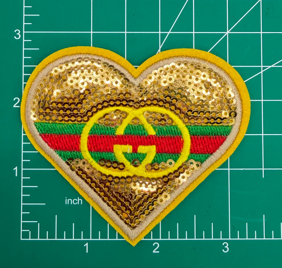 4PC “GUCCI” PATCH SET