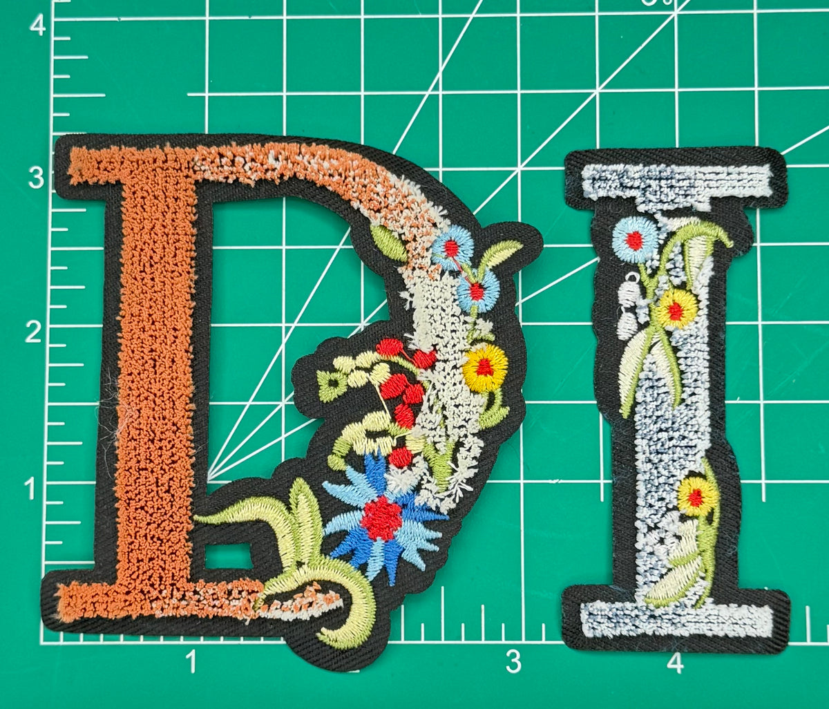 7PC DESIGNER “DIOR” PATCH/BROOCH SET