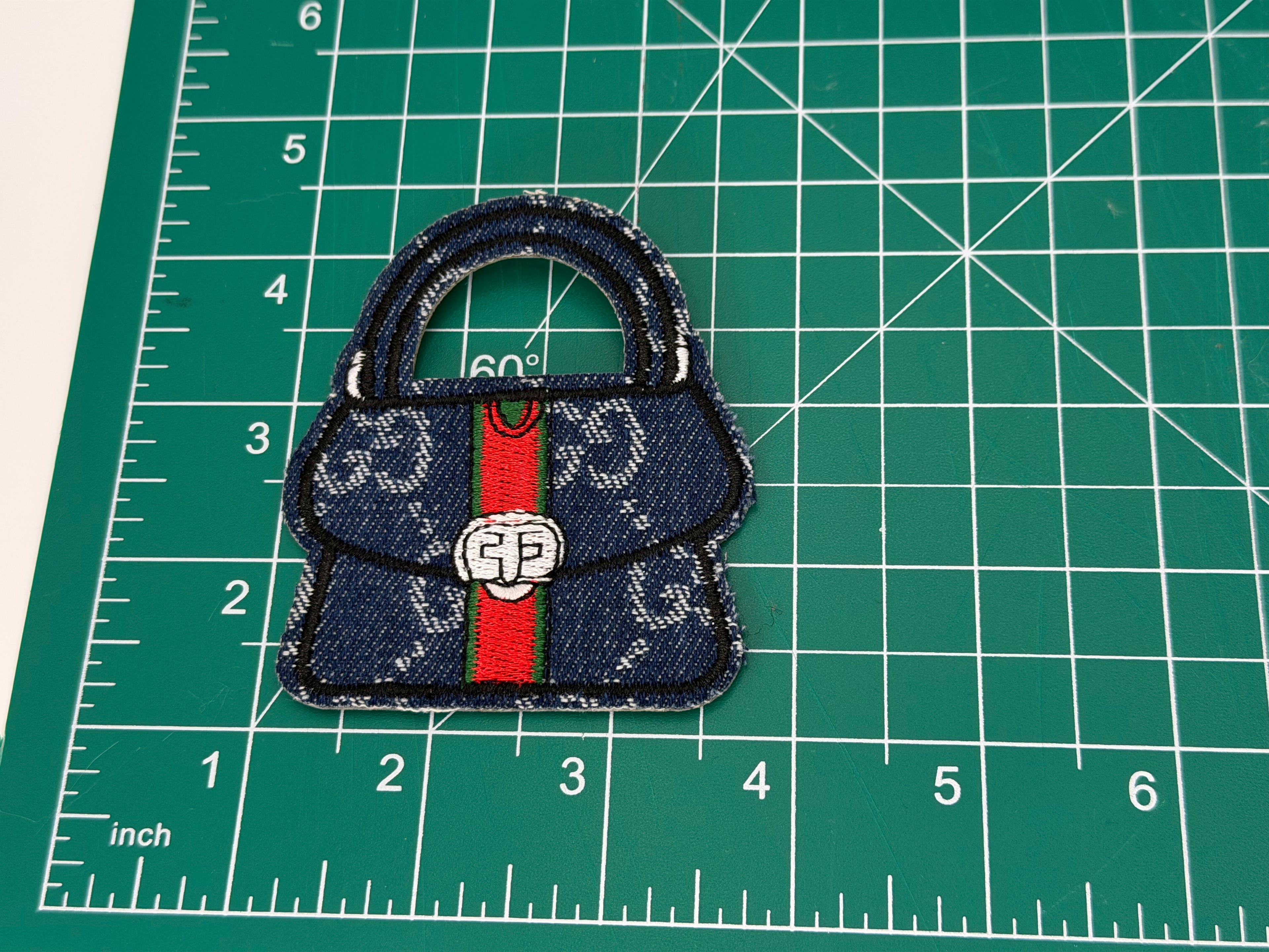 5pc DESIGNER INSPIRED Embroidered Fashion Patches: “GUCCI”, “COACH” BETTY BOOP, BIG MAMA
