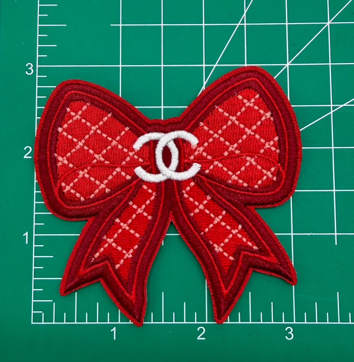 6PC “CHANEL” “Sophisticated lady” RED Patch/Brooch set