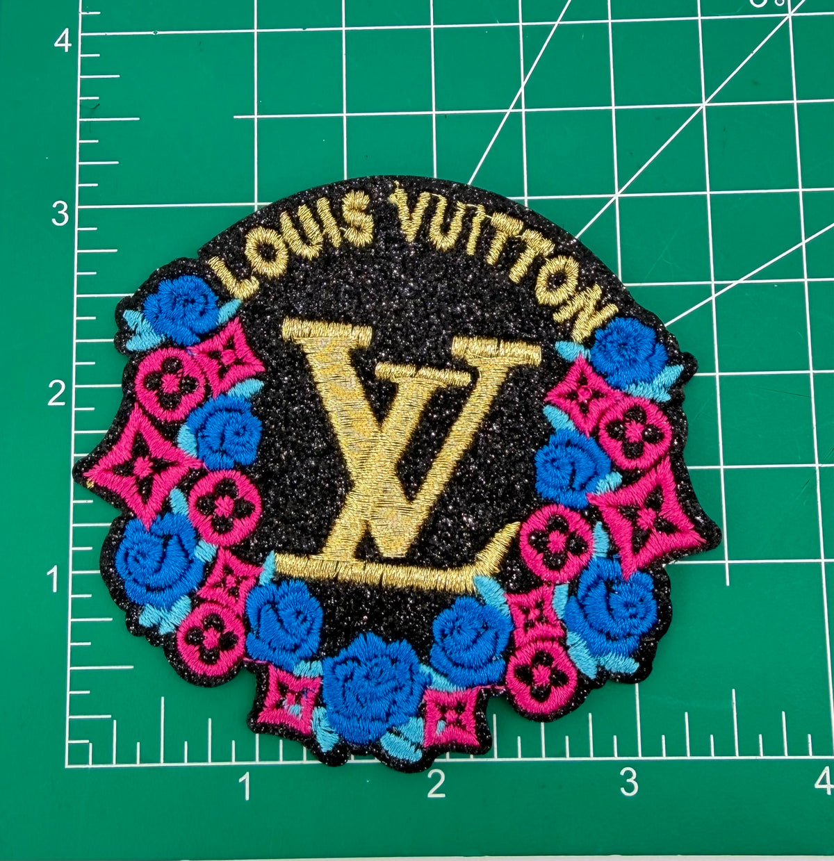5PC “LV” “SWEETIE” Patch/charm set