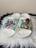 MINT BUBBLEGUM BOUGIE CUSTOM CROCS