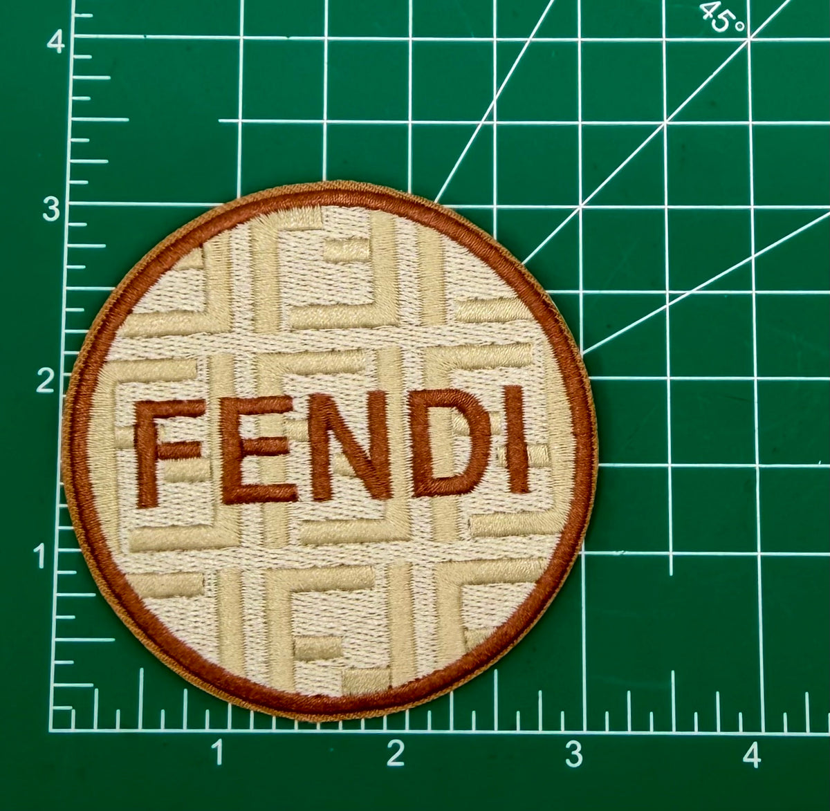 5PC “FENDI” “Sophisticated lady” patch/charm set