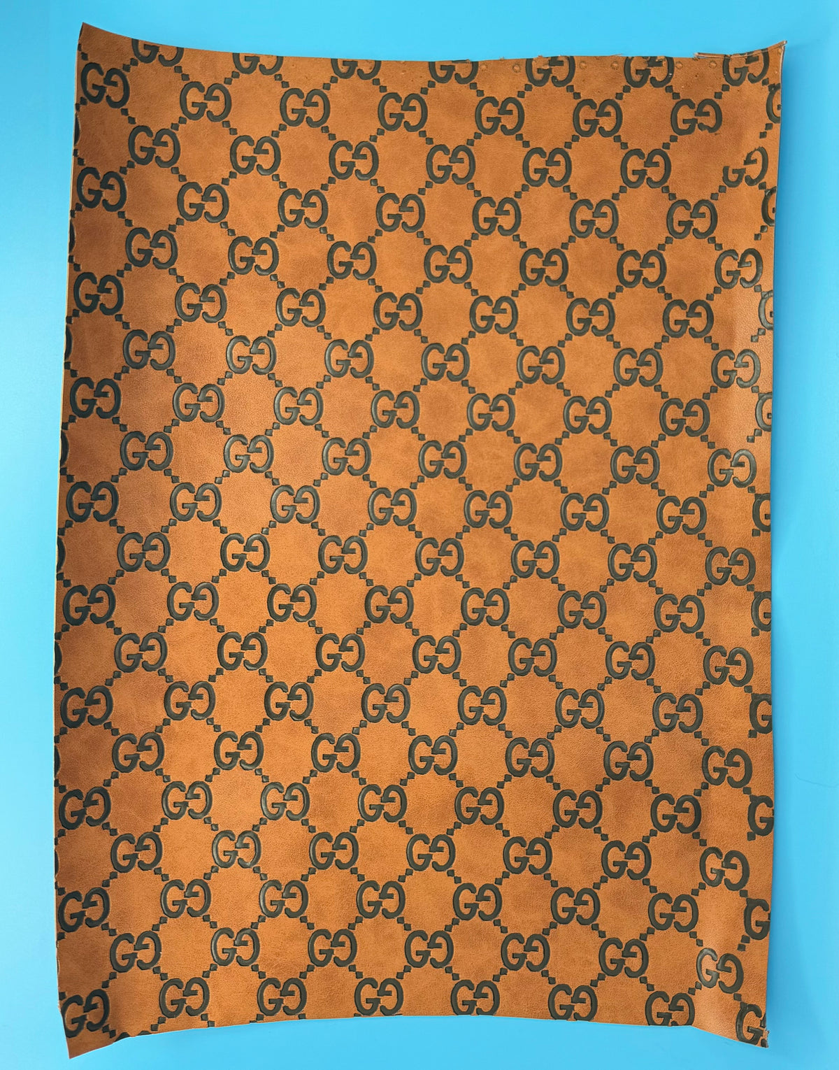 LUXURY DESIGNER INSPIRED LEATHER FABRIC “GUCCI”