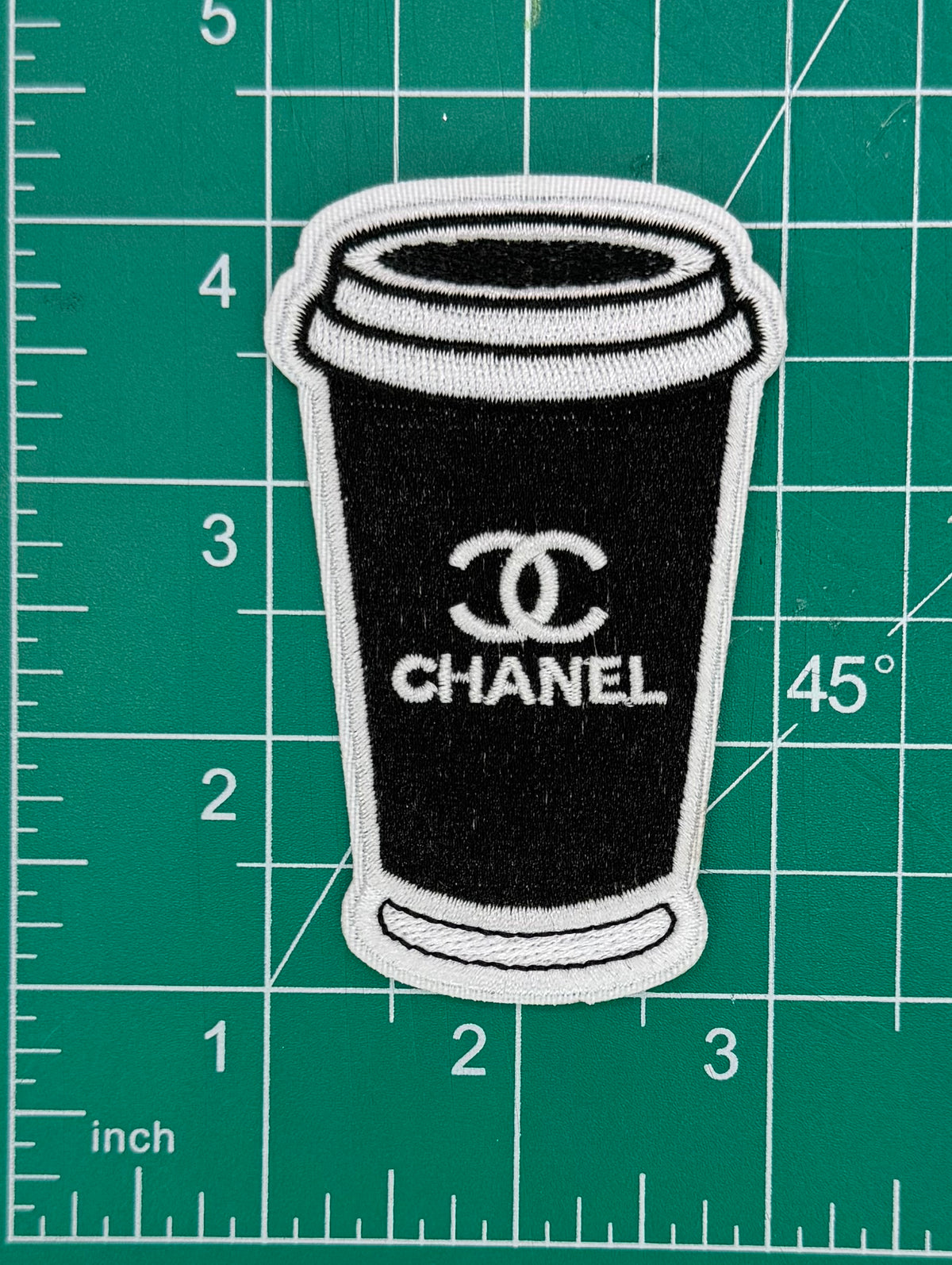 NEW 6PC “HELLO KITTY” “CHANEL” IRON-ON PATCHES
