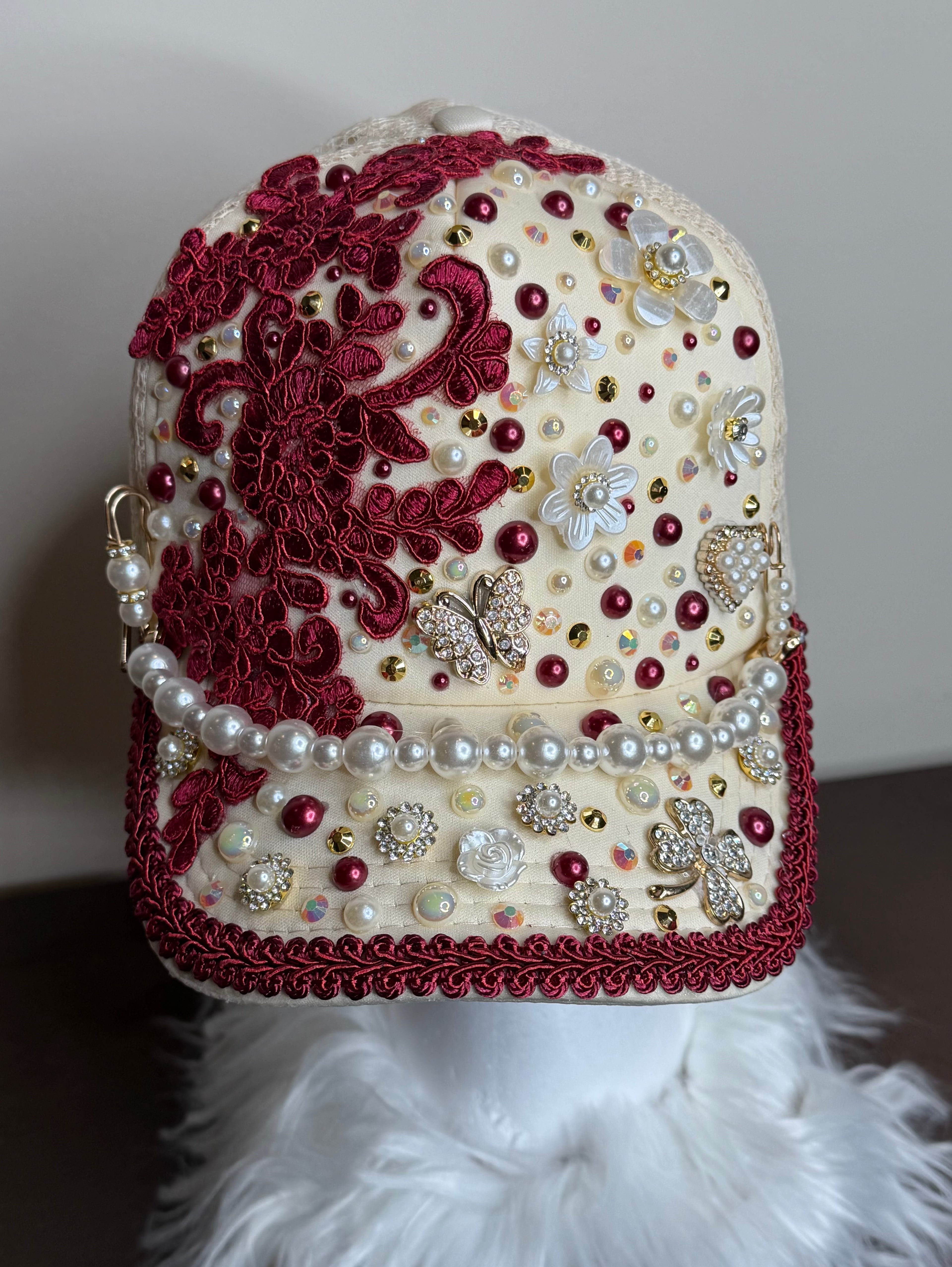 CRANBERRIES & CREAM TRUCKER HAT