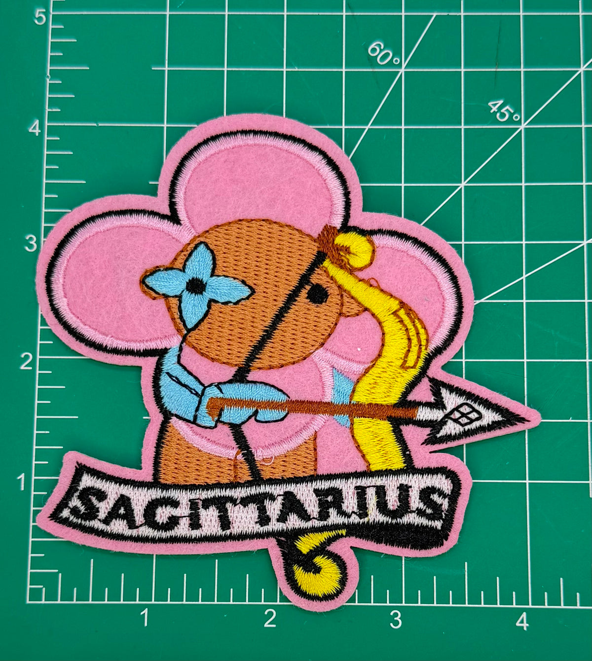 2PC “LV” ZODIAC PATCH SET
