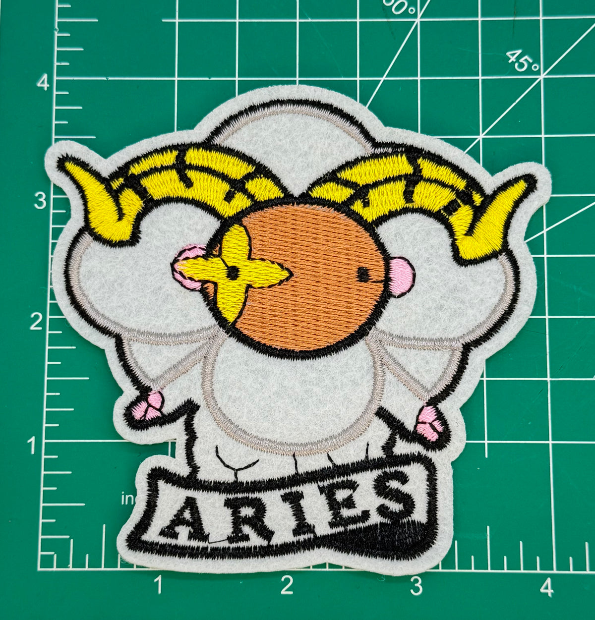 2PC “LV” ZODIAC PATCH SET