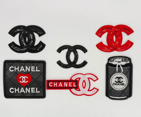 NEW 6PC “CHANEL” PATCH SET