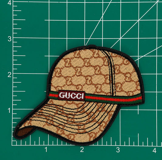 NEW 5PC “GUCCI” TAN PATCH SET: