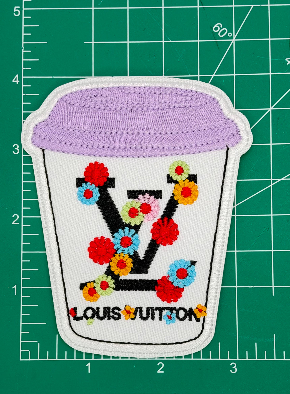 5PC “ LV” MULTI-COLOR PATCH SET