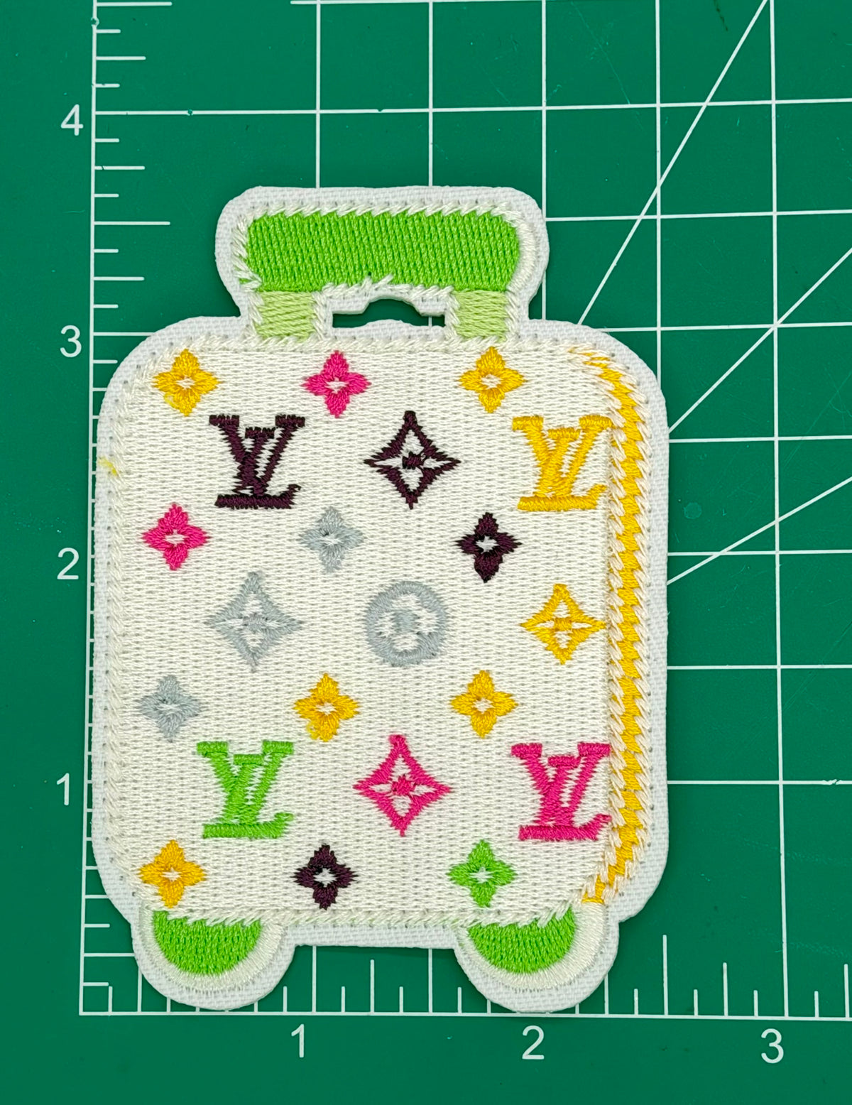 5PC “ LV” MULTI-COLOR PATCH SET