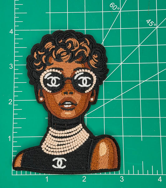 6PC “CLASSY LADY” PATCH/CHARM SET