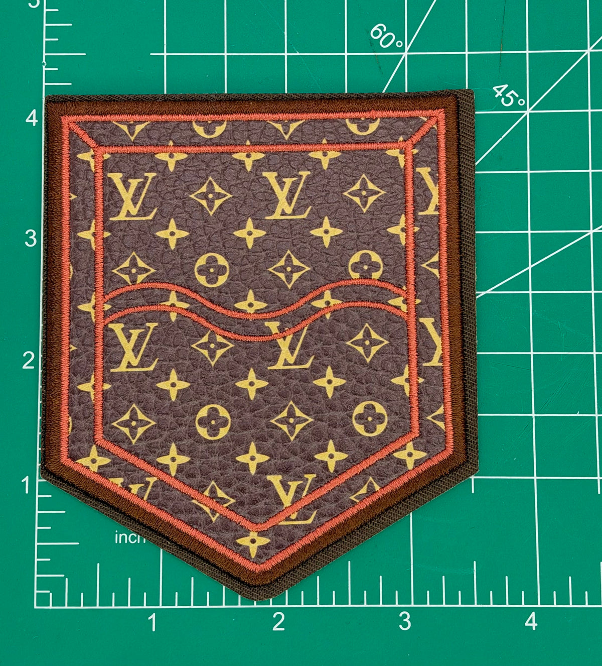 5PC “LV” “PEACE GIRL” PATCH SET