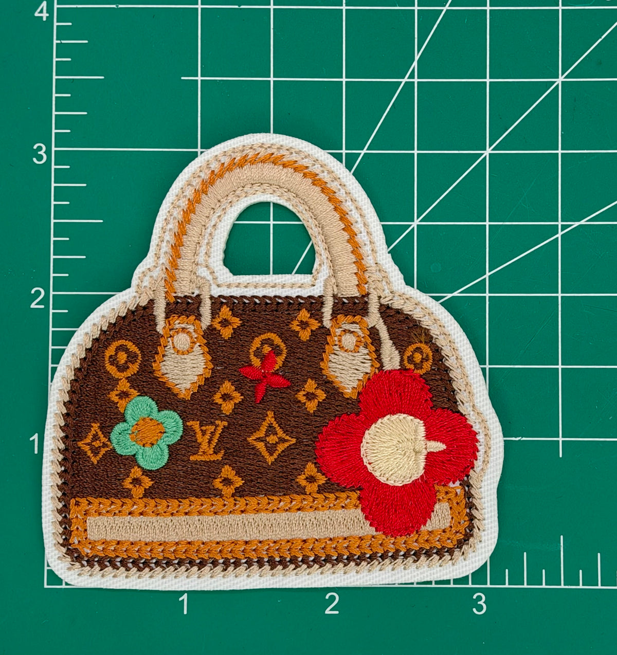 5PC “LV” “PEACE GIRL” PATCH SET