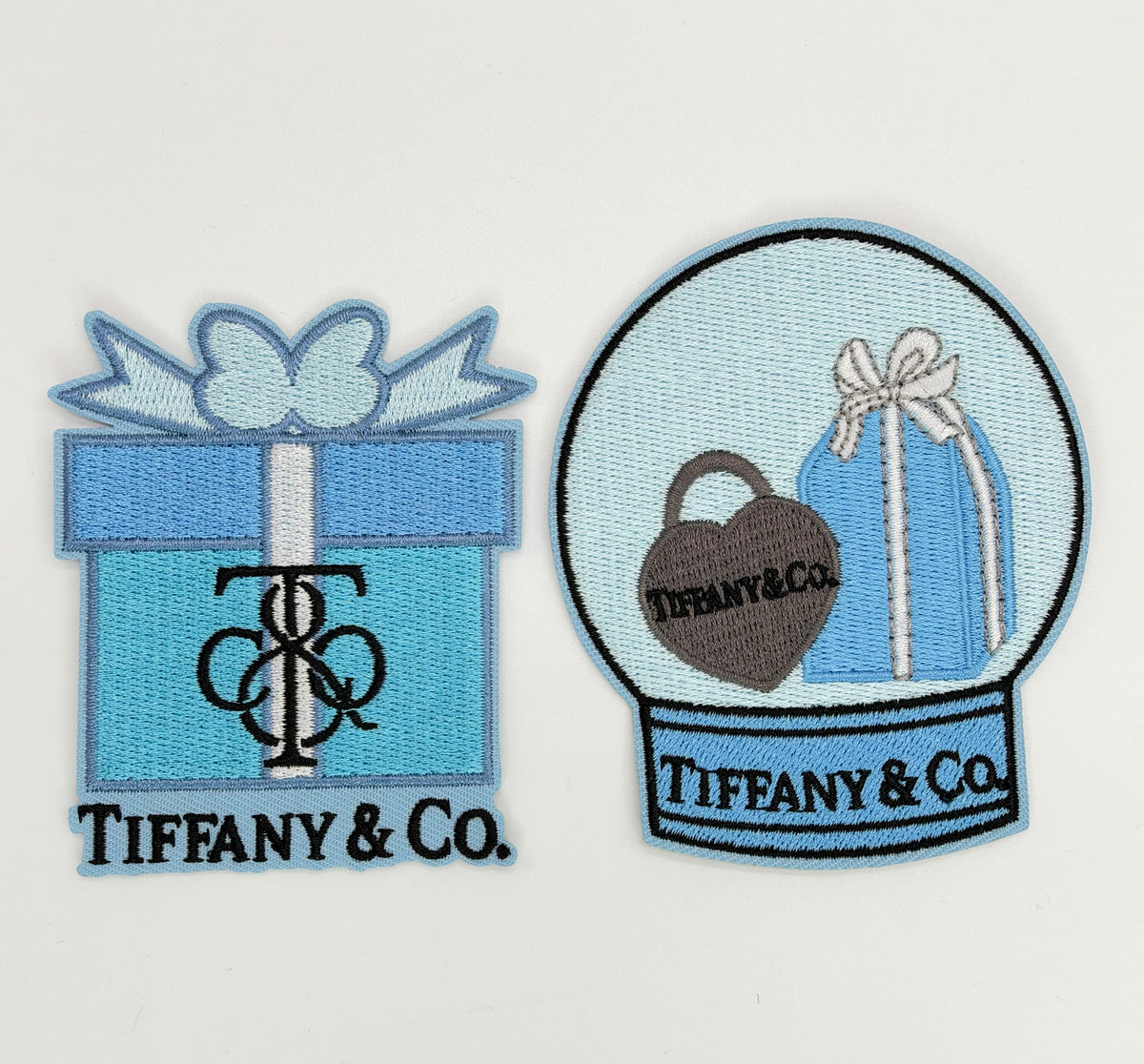 2PC “TIFFANY & CO” PATCH SET